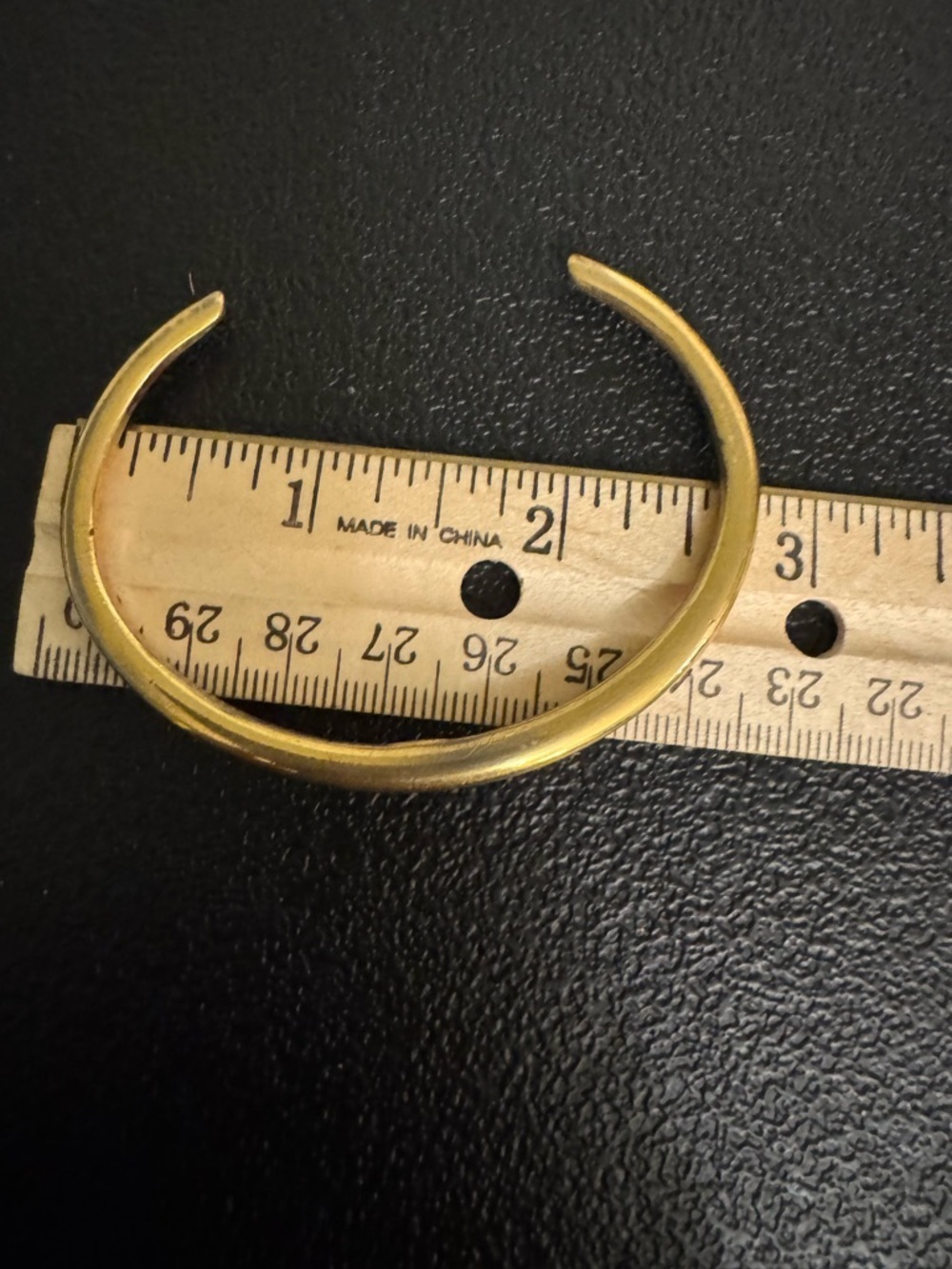 Joan Rivers Gold Rhinestone Edge Bangle Bracelet
